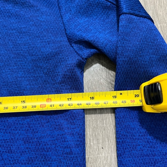 Adidas Activewear Blue Hoodie Size XS Girls Climawarm ( No Drawstrings ) - Picture 9 of 16